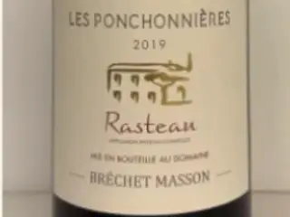 AOC RASTEAU Les Ponchonnieres 2019 14,5%