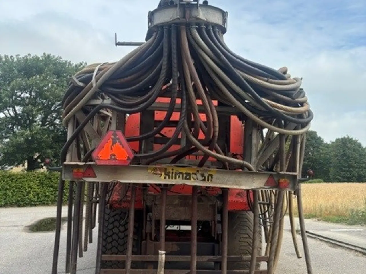 Billede 2 - 18000 liters Kimadan gyllevogn med 24 m. slangebom