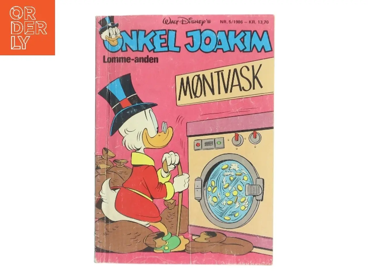 Billede 1 - Onkel Joakim: Lomme-anden af Walt Disney (Bog)