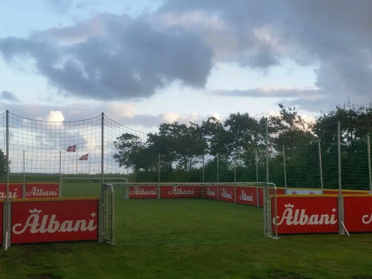 Billede 1 - Mobil Street Soccer Bane (evt. inkl. trailer)