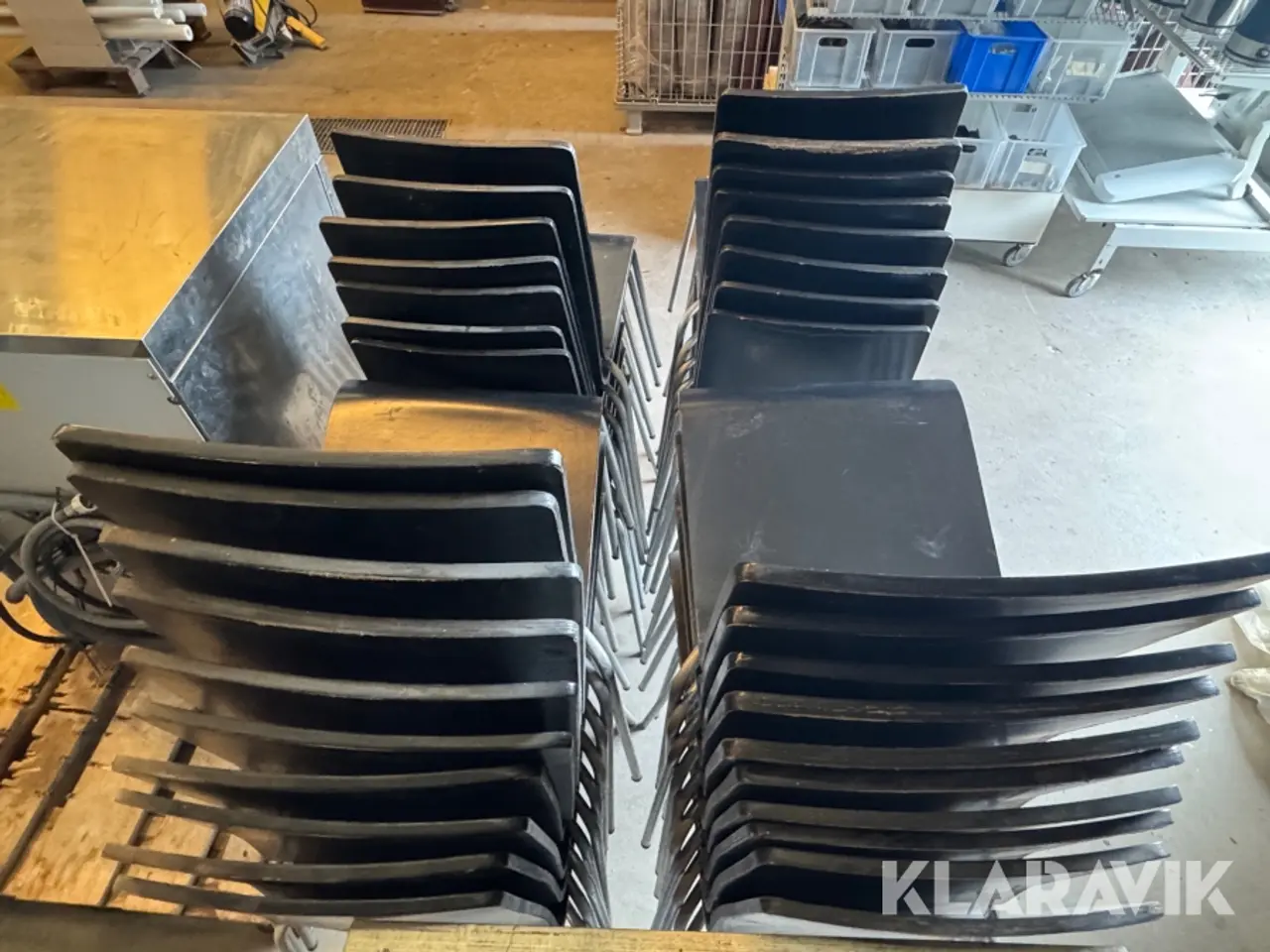 Billede 3 - Stole Ikea Martin 34 styks stole - Industri vaskemaskine