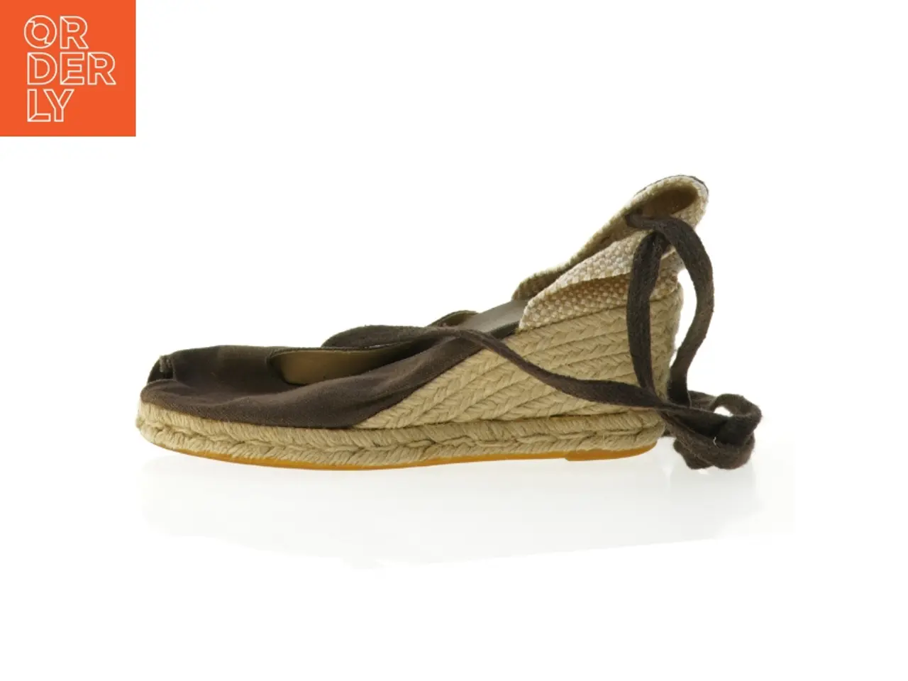Billede 1 - Espadrilles med bindebånd (str. 37)