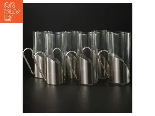 Irish coffee glas med stålholder (str. 6 styk, 14 cm)