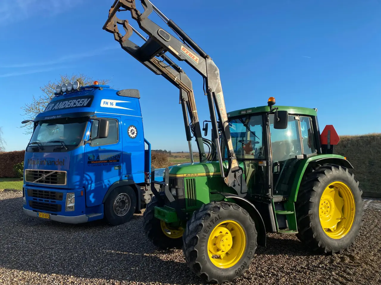 Billede 2 - Traktor - maskinparker - entreprenørmaskiner