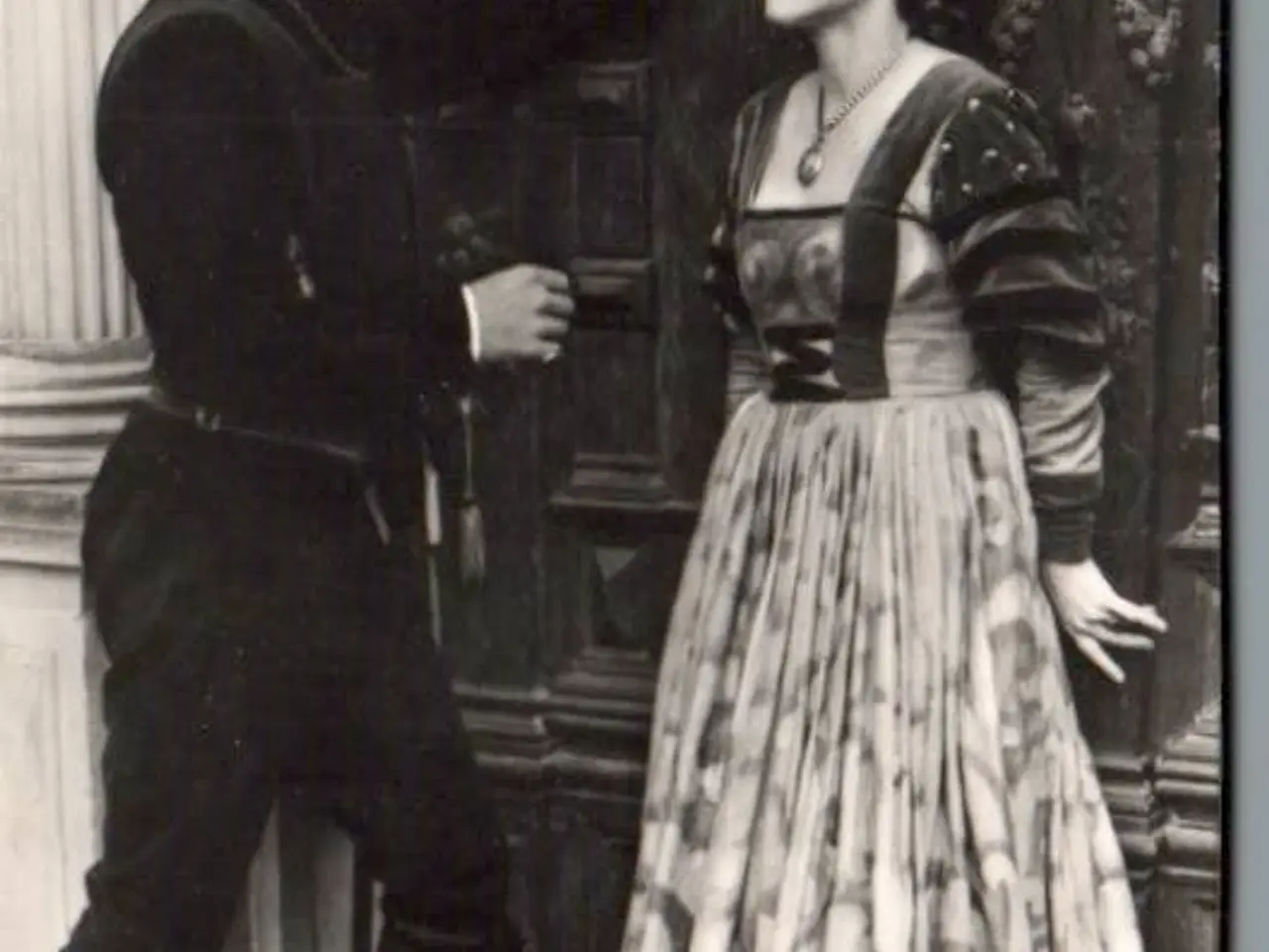 Billede 1 - Kronborg Hamlet 1939 - Hamlet John Gielgud - Ophelia Fay Compton - Postkort - Ubrugt