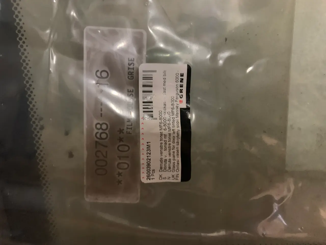 Billede 2 - Dørrude venstre mf 6000-8000 serie
