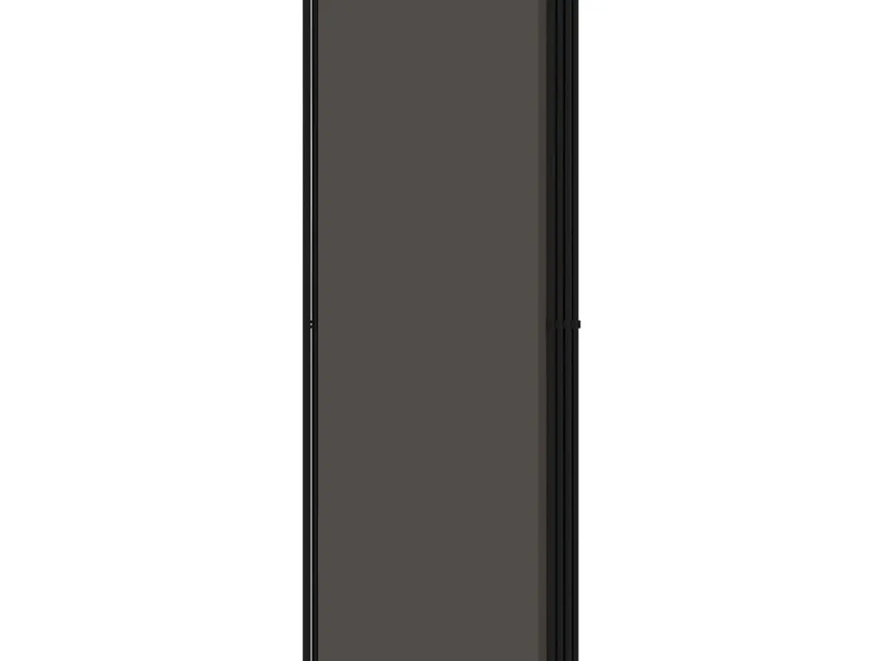 Billede 4 - 4-panels rumdeler - 200 × 180 cm - antracitgrå