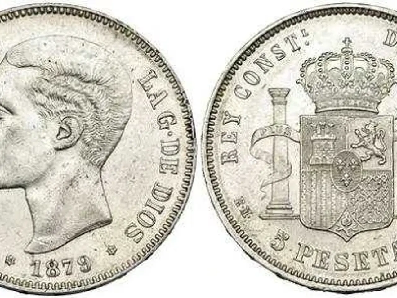 Billede 5 - Søges 5 Pesetas spanske mønter