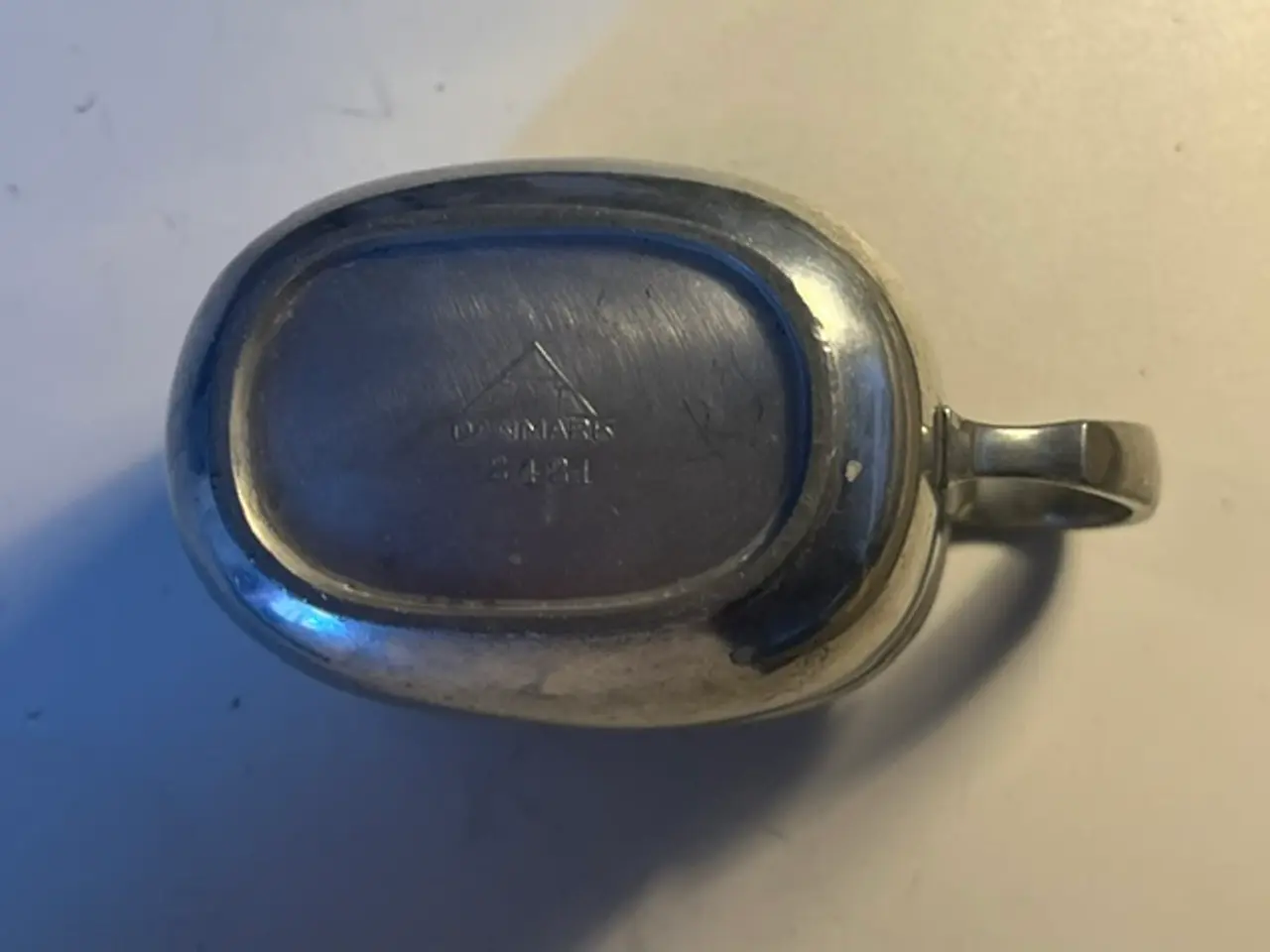 Billede 3 - Just Andersen flødekande i tin – Model 2421 (Art D
