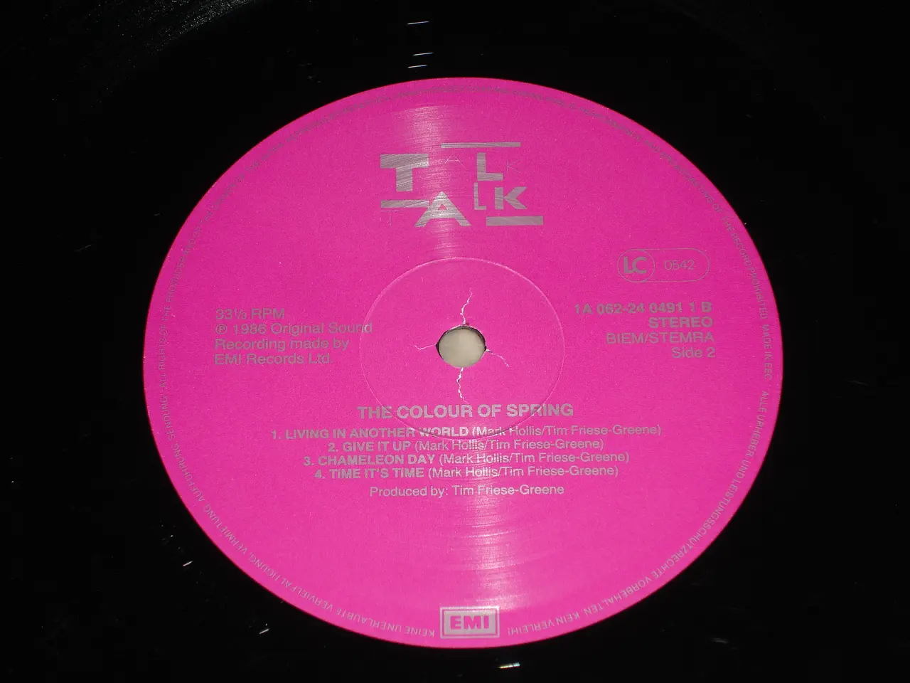 Billede 4 - (Sender gerne) Talk Talk – The Colour Of Spring