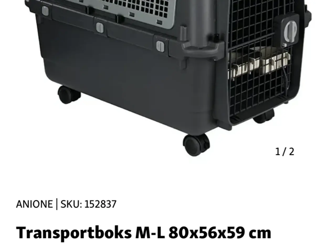Billede 6 - Transportbox M-L, næsten ny