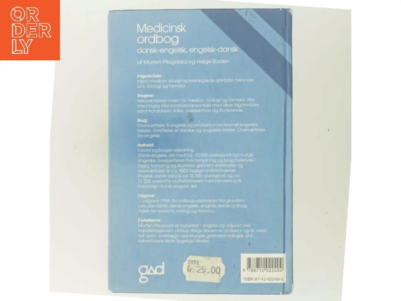Billede 3 - Medicinsk ordbog dansk-engelsk, engelsk-dansk (Bog)