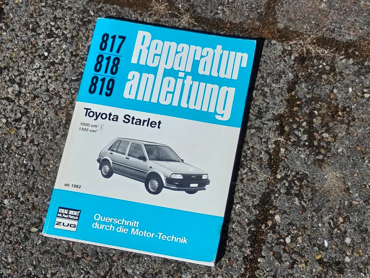 Billede 1 - Toyota starlet værkstedsbog/Reparationsbog