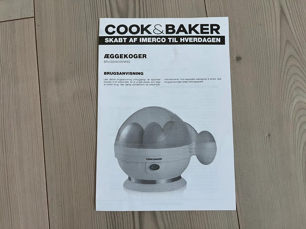 Billede 9 - Æggekoger Cook & Baker inkl. målebæger