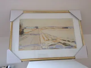 Erik Nørgaard litografi