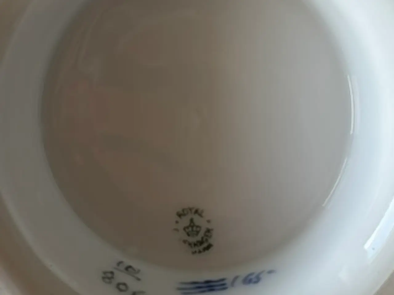 Billede 5 - Royal Copenhagen, blå blomst flettet, fad 10/8062