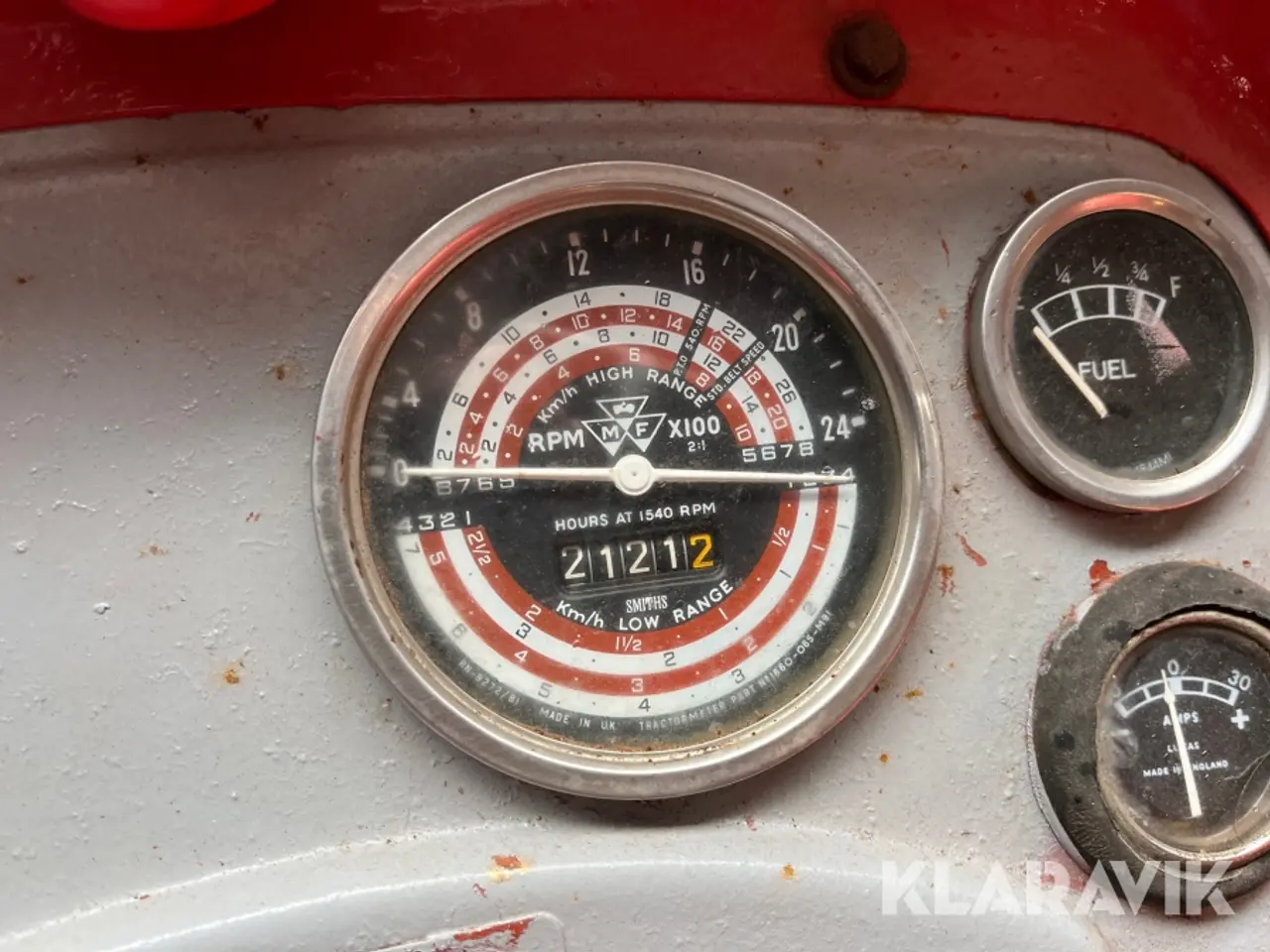 Billede 11 - Veterantraktor Massey-Ferguson 185