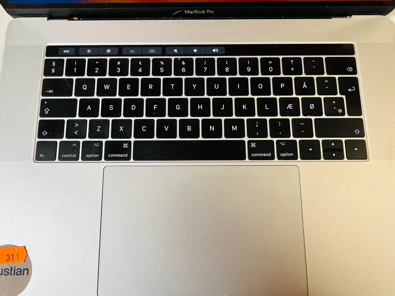 Billede 2 - Bærbar Macbook Pro APPLE Model A1707