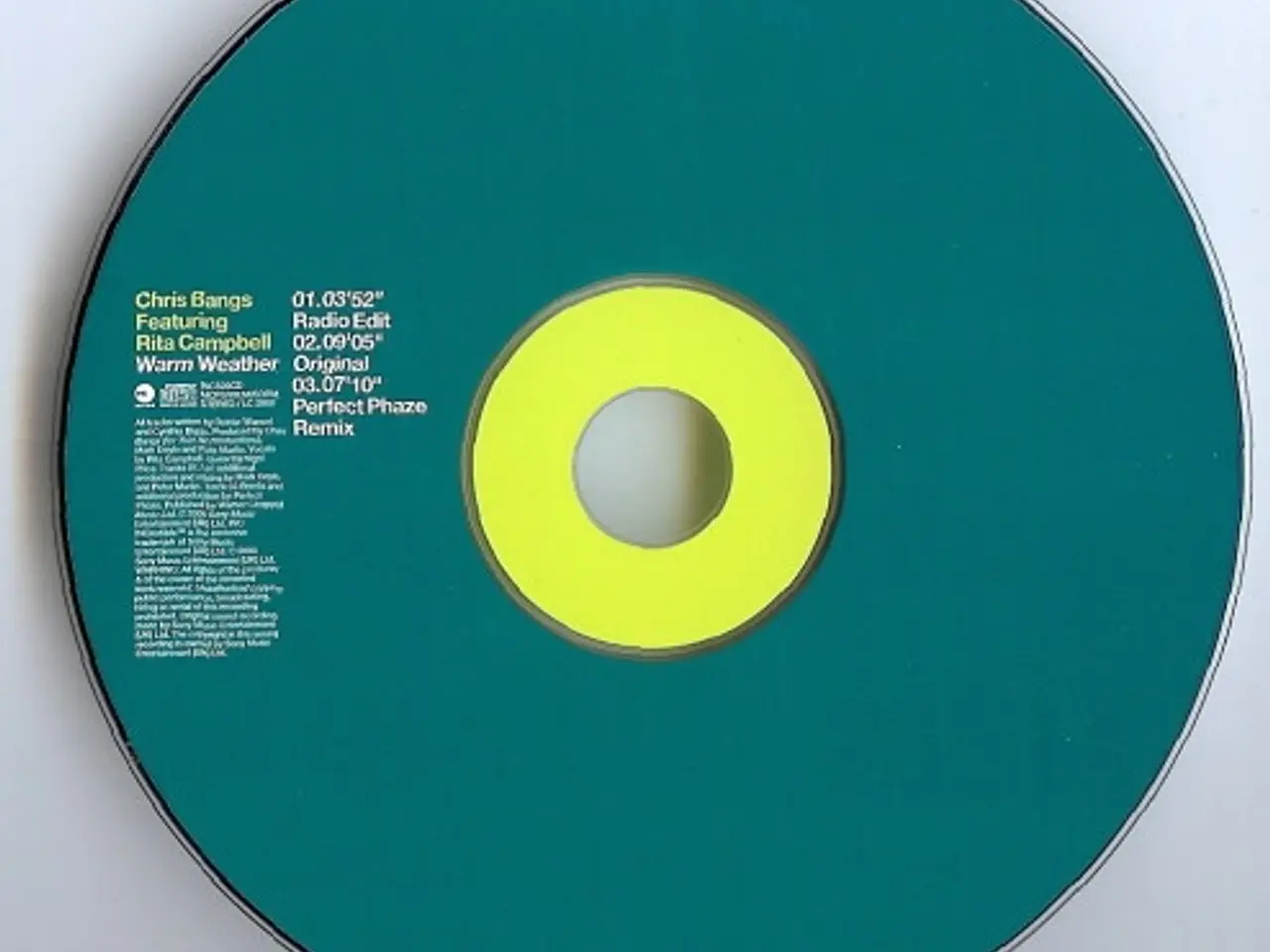 Billede 3 - Chris Bangs Featuring… – Warm Weather – CD