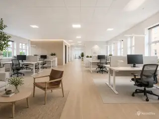 Lejemål ved letbanen med gratis p-pladser