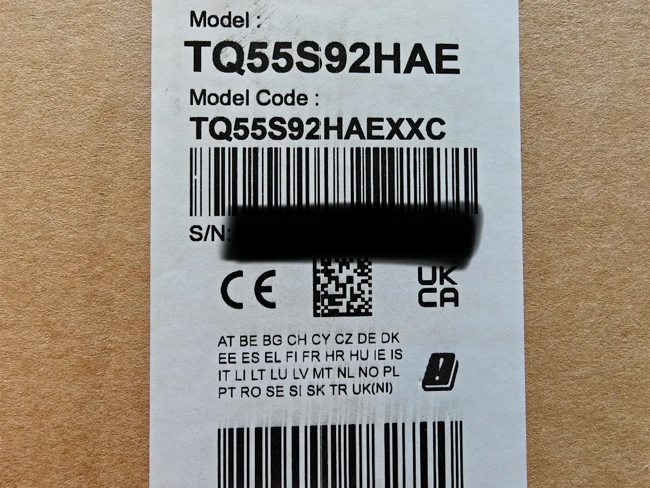 Billede 2 - Samsung 55" 4K OLED TV 2026 TQ55S92HAEXXC