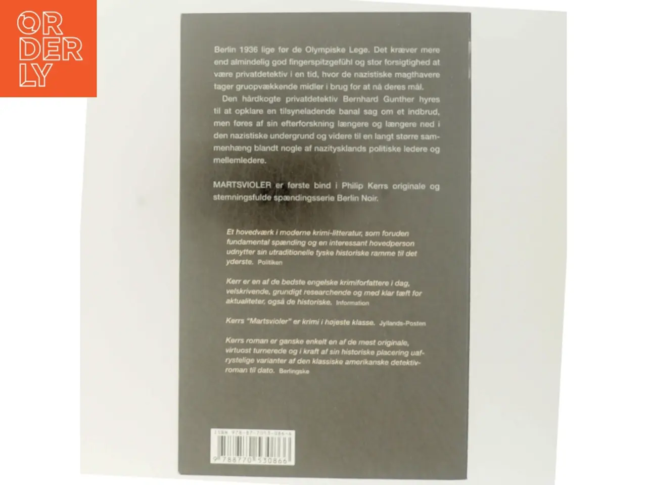 Billede 3 - Martsvioler af Philip Kerr (Bog)