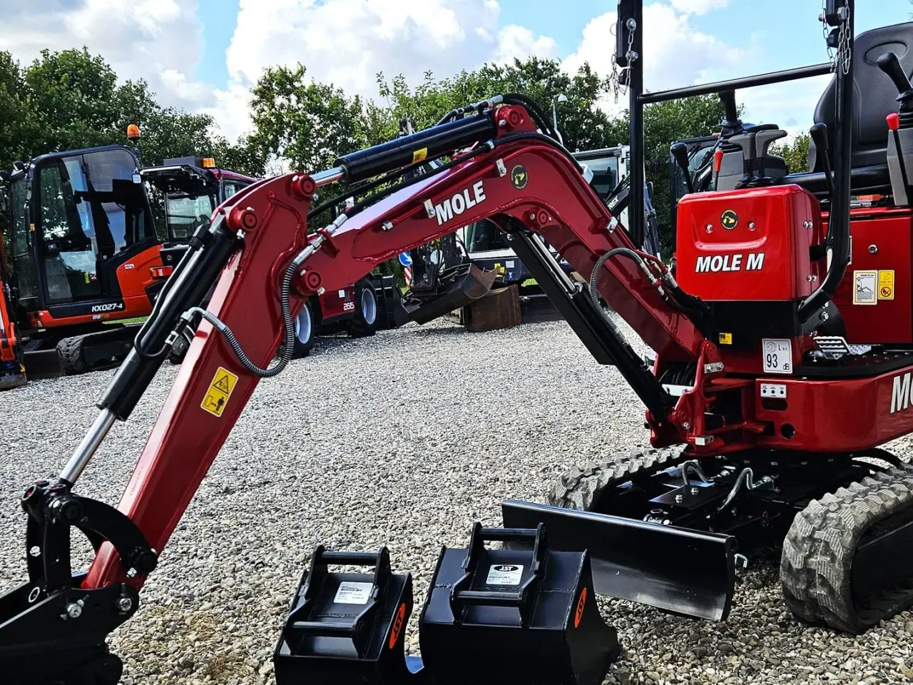 Billede 3 - MOLE M10 / Fabriksny / med Yanmar motor / skovlsæt