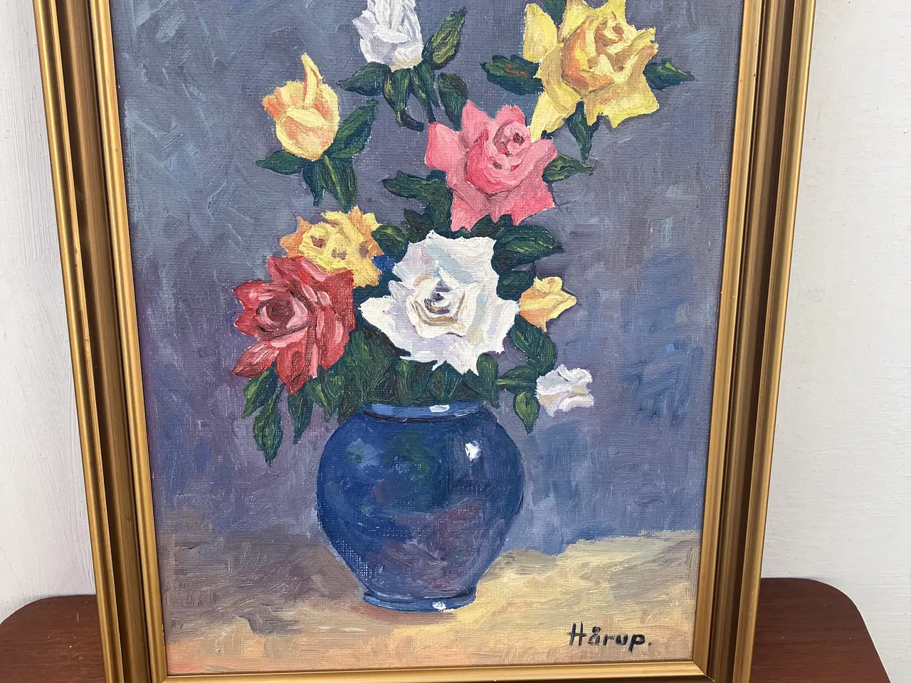 Billede 1 - Blomstermaleri af Hårup