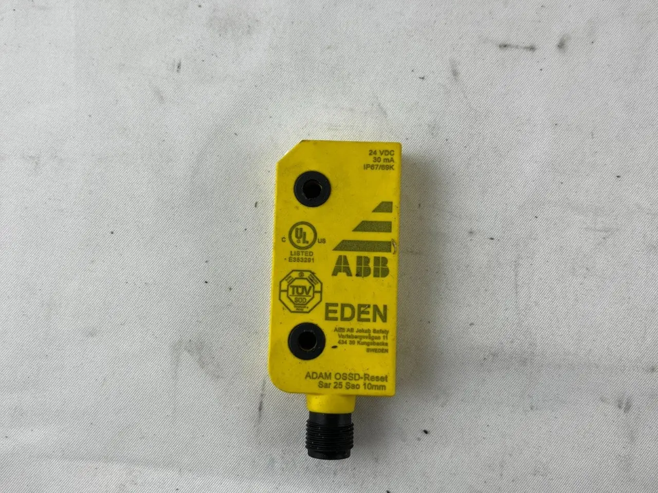 Billede 3 - ABB Eden ADAM OSSD-Reset 2TLA020051R6800 Jokab M12