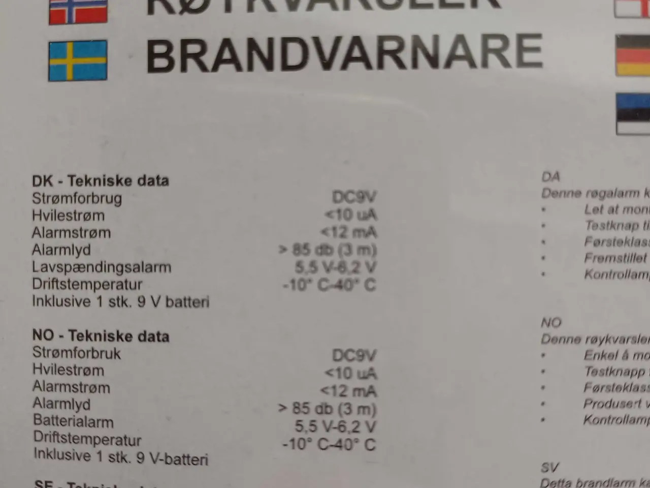 Billede 3 - Røgalarm