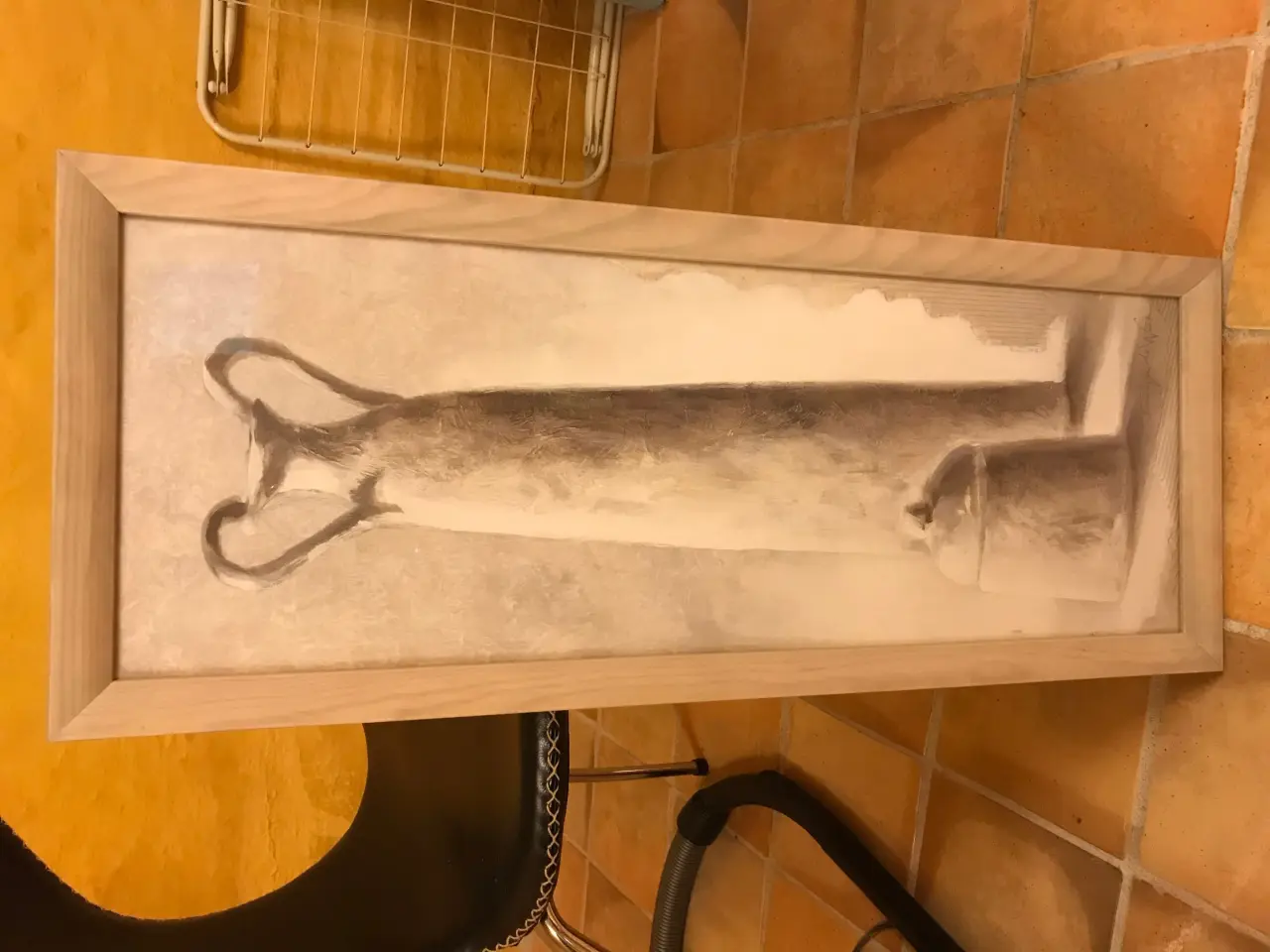 Billede 1 - Billede i træramme