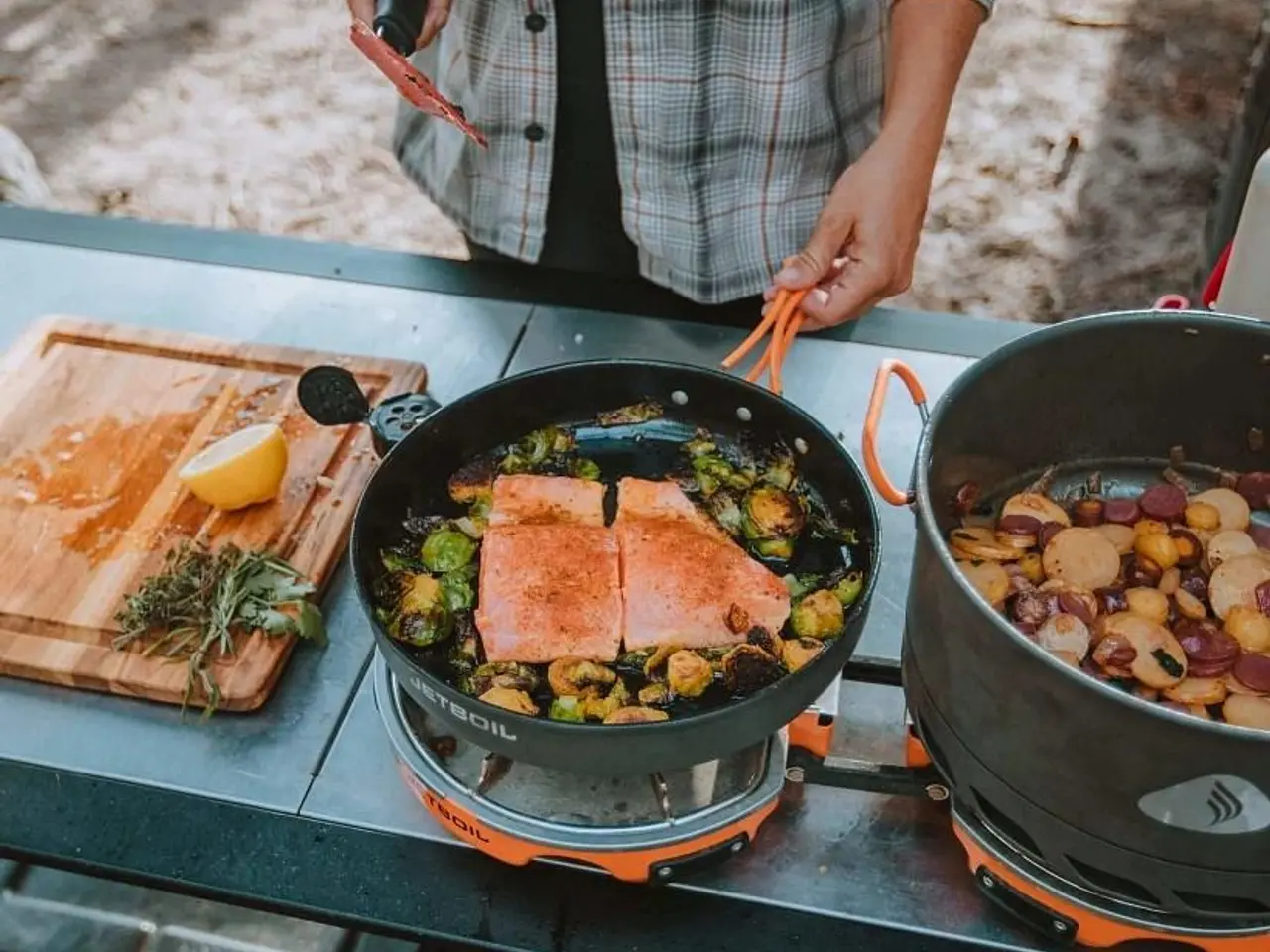 Billede 5 - Campingkøkkensæt Jetboil Genesis Basecamp Cooking System - carbon