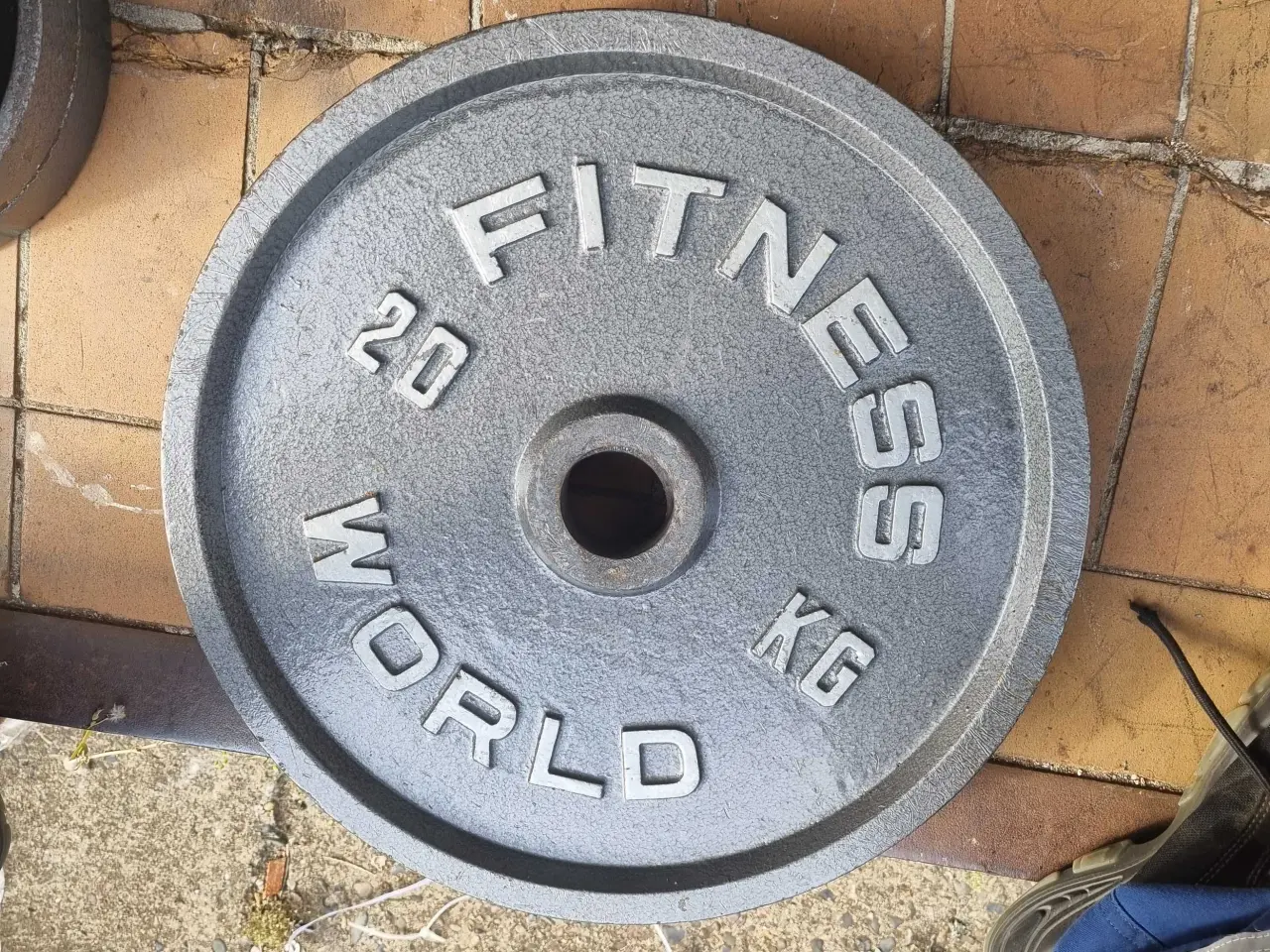 Billede 2 - Stativ plus 107,5kg metal plates