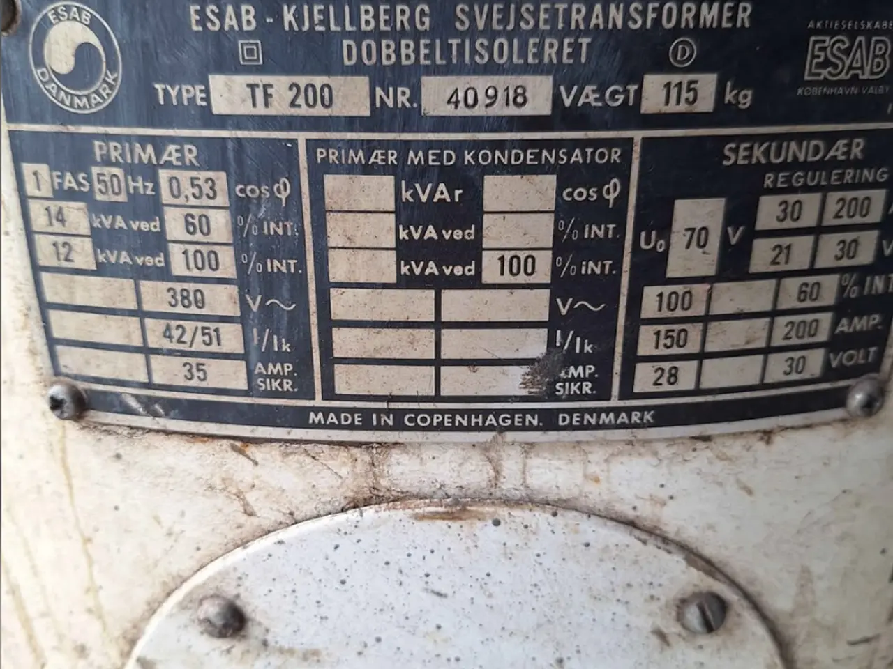 Billede 3 - Elektrodesvejser med mange elektroder