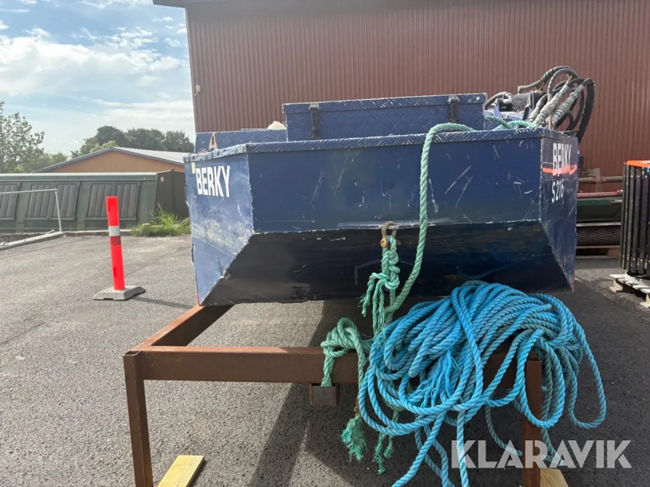 Billede 2 - Båd til grødeskæring Berky Mähboot 6400