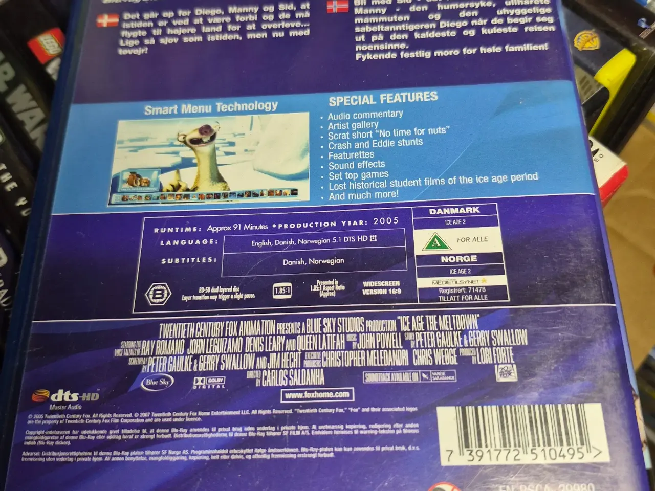 Billede 2 - Ice age 2, blue ray
