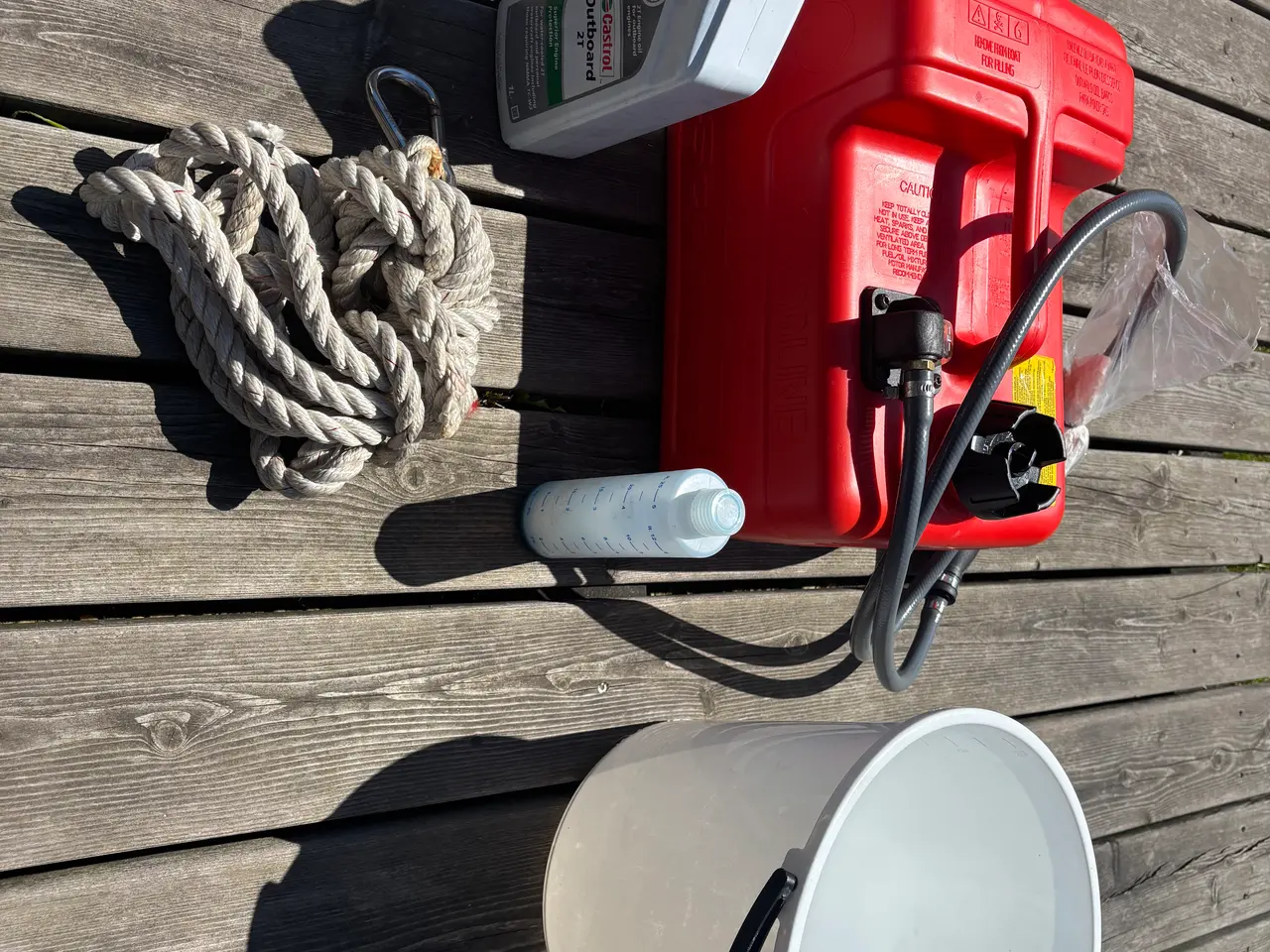 Billede 12 - Quicksilver 250 Air Deck med 5 HK Mercury