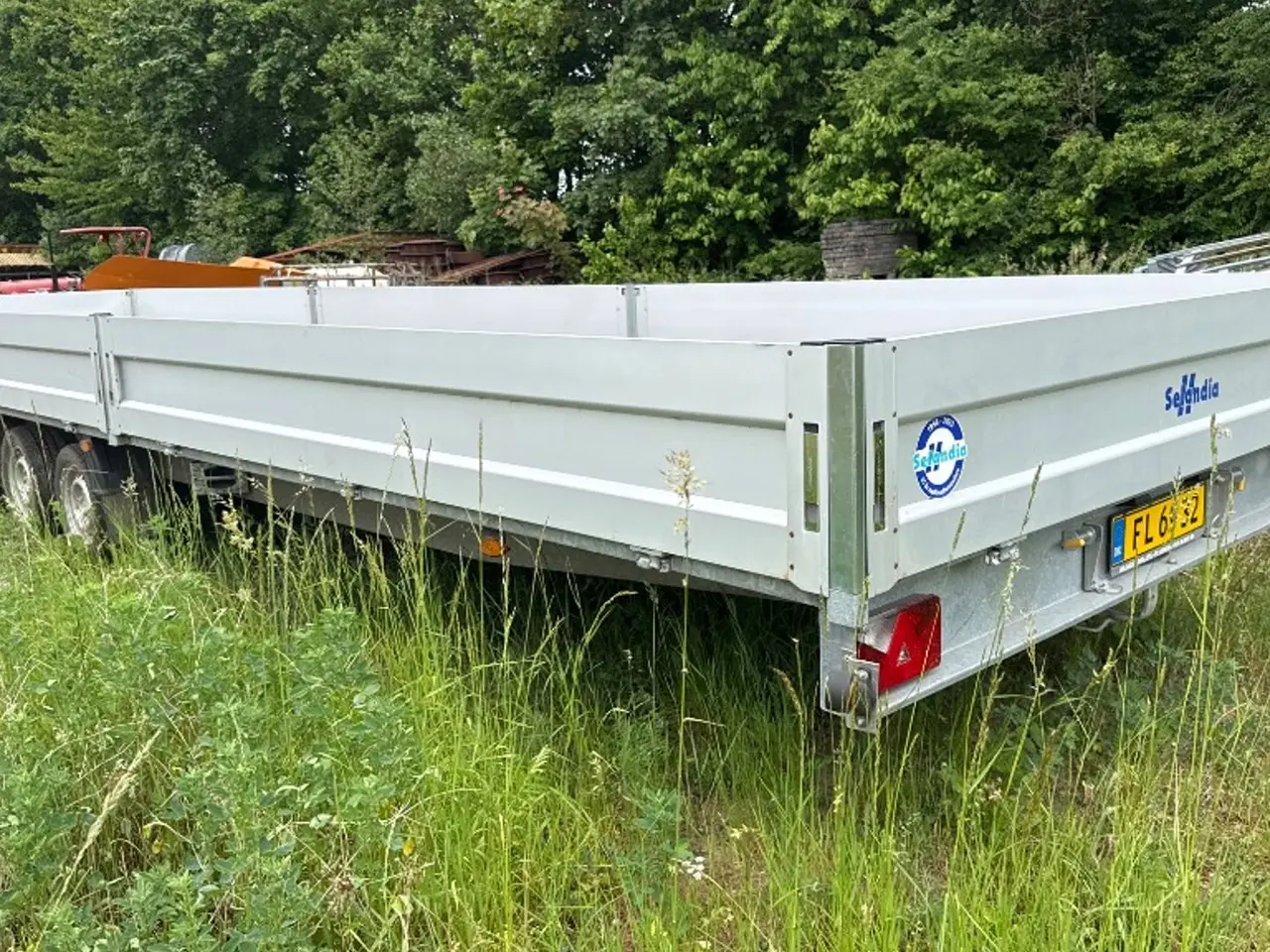 Billede 5 - Niewiadow BR3 ekstra lang 3-akslet 3500 kg trailer