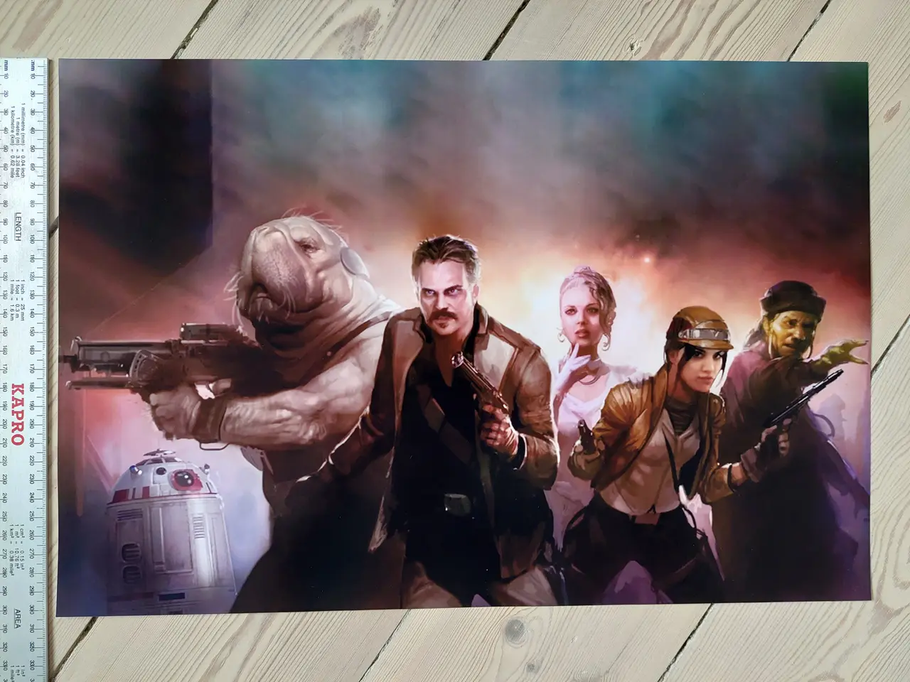 Billede 2 - Star Wars Plakat – Project Ragtag Gaming Art