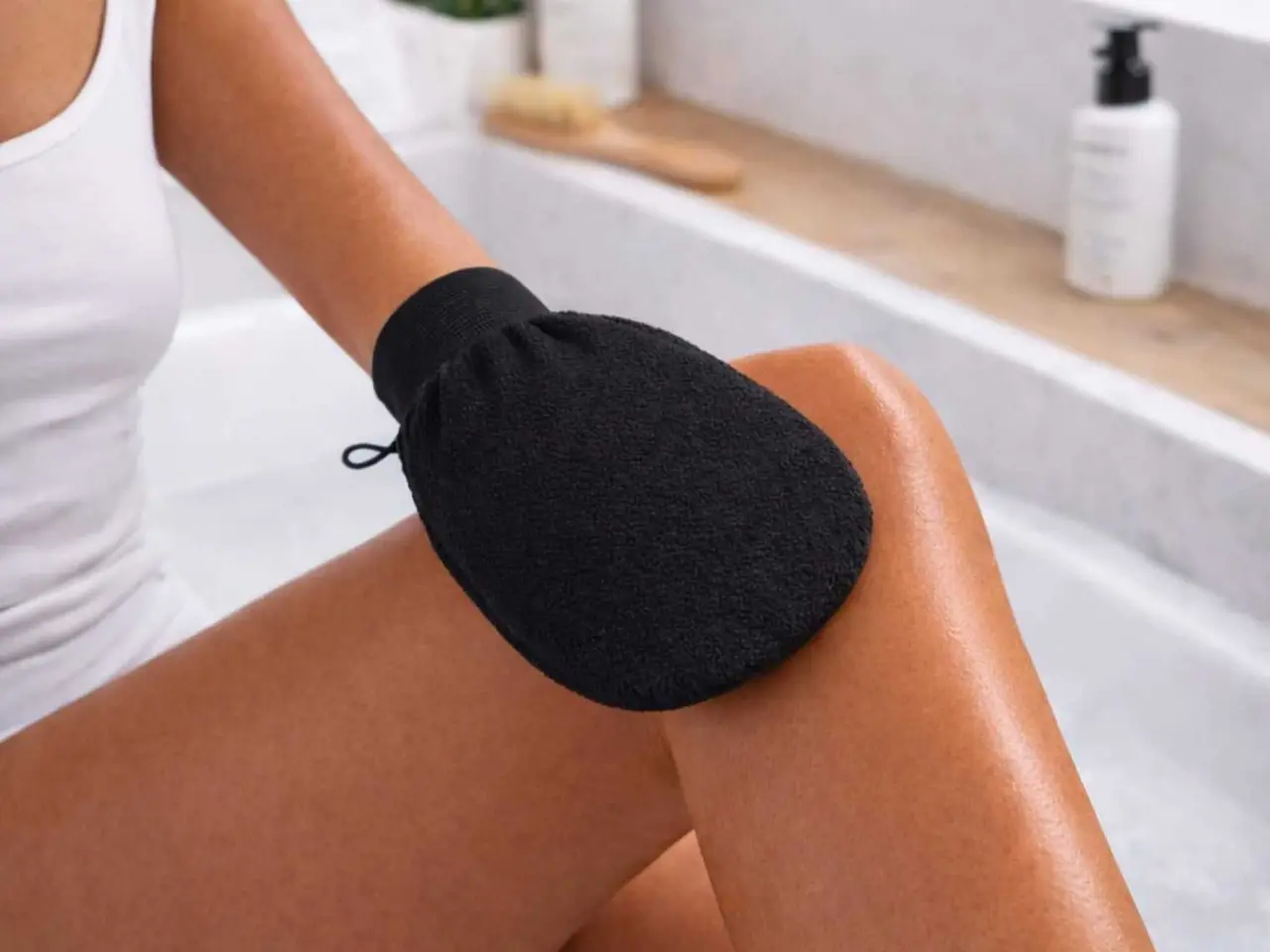 Billede 1 - Effektiv Exfolierings-handske