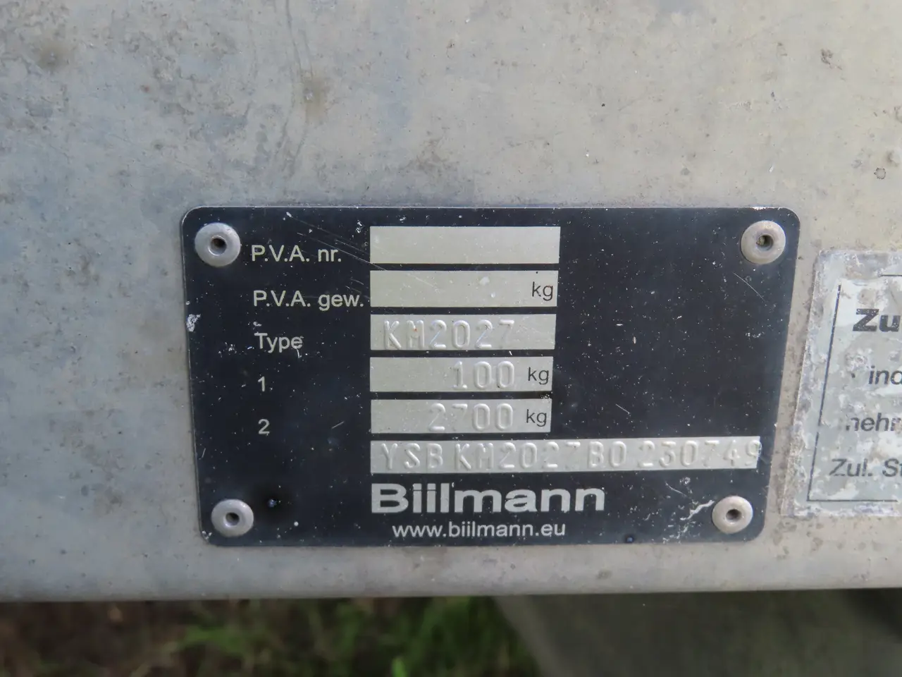 Billede 15 - Trailer med tip BIILMANN
