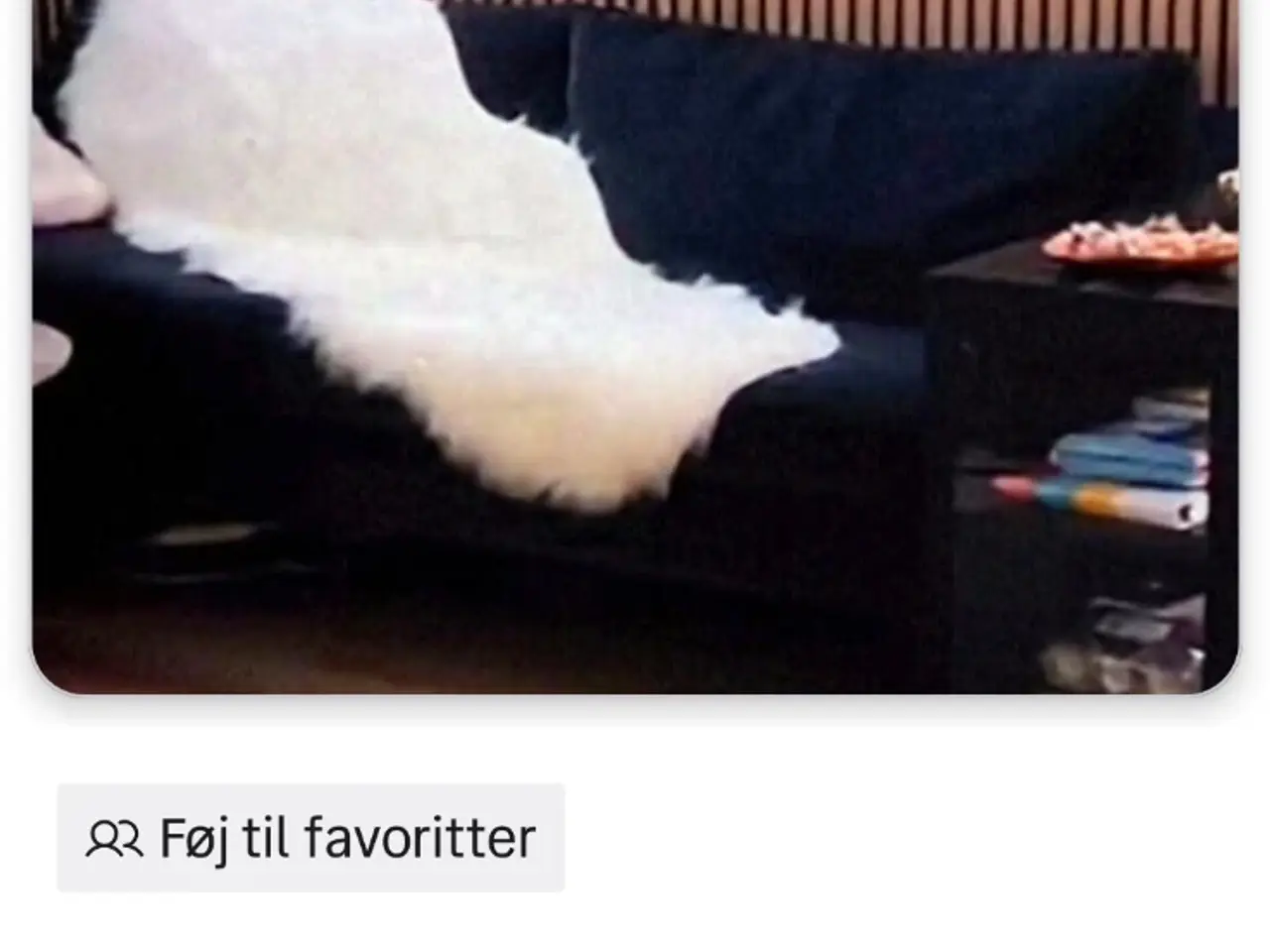 Billede 1 - Flot velour sofa