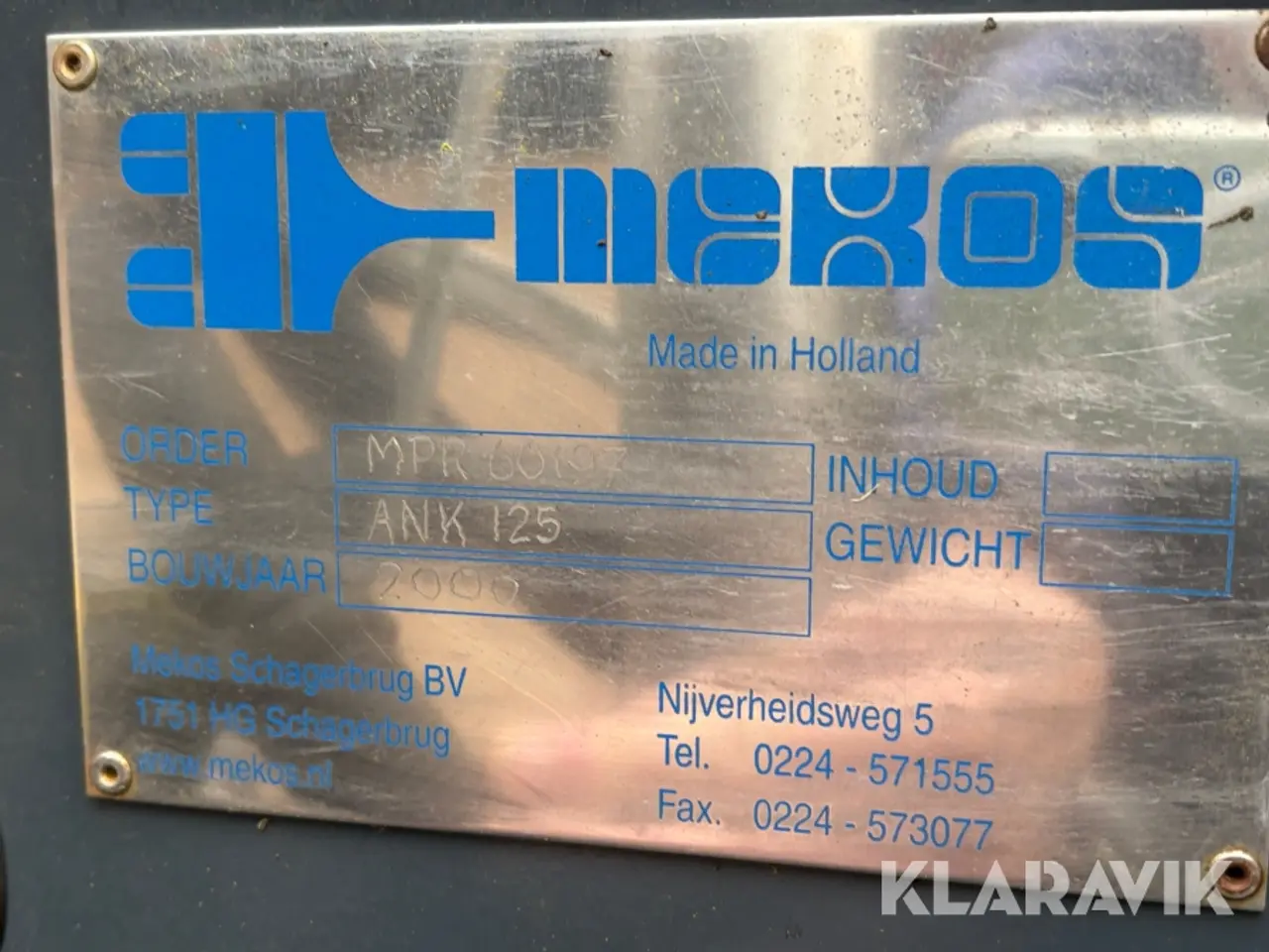Billede 7 - Sandafretter Mekos ANK 125 laserstyret med 2 Trimble LR410 lasermodtagere