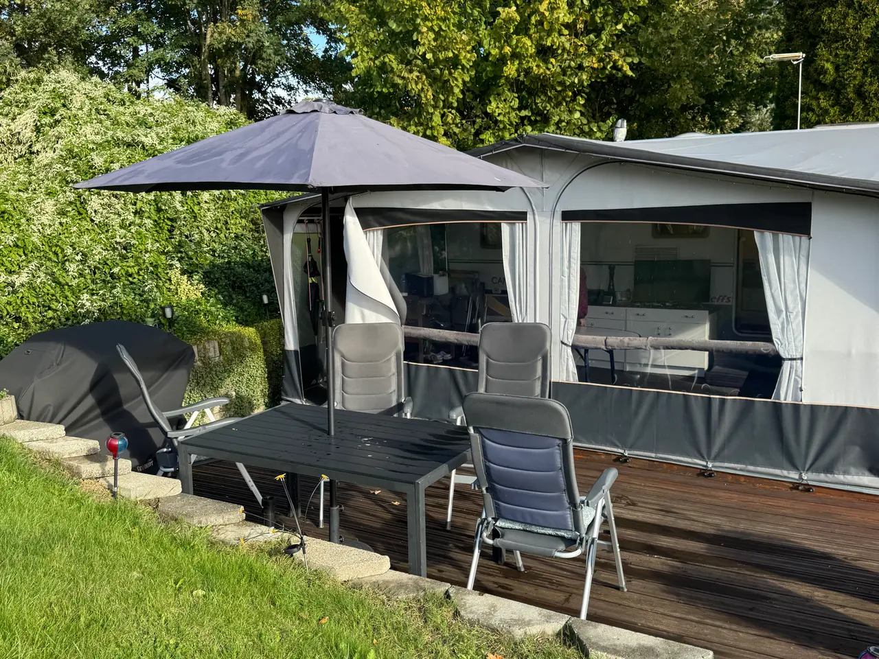 Billede 2 - Campingvogn med nyt fortelt