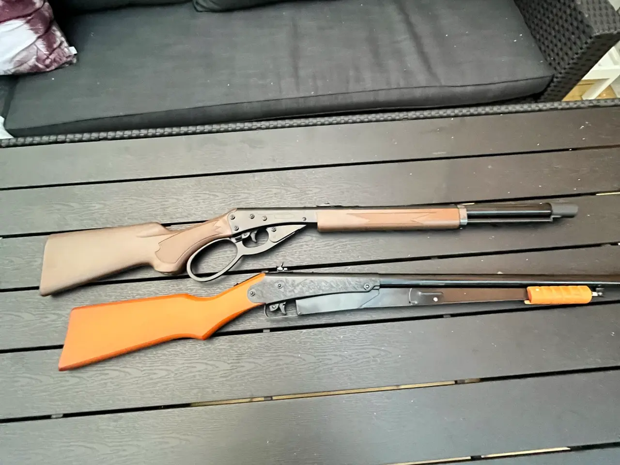 Billede 7 - Pump og action lever covboy