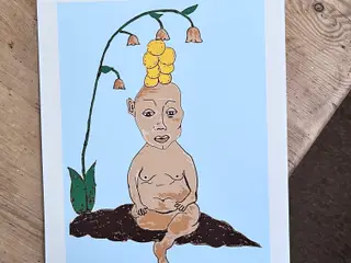 Kunstplakat - A4
