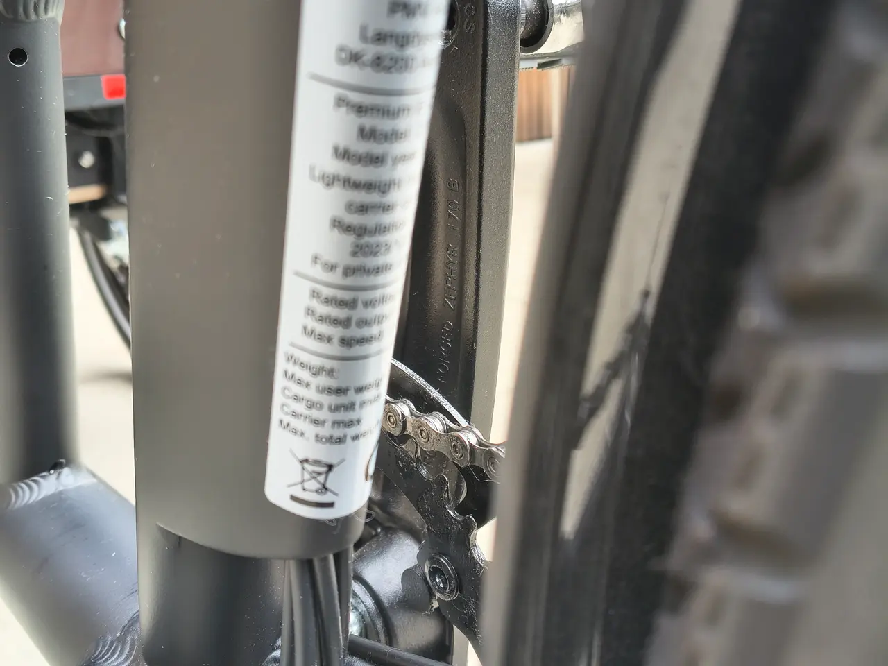 Billede 19 - SCO Premium E-Cargo lad elcykel 15AH - sort