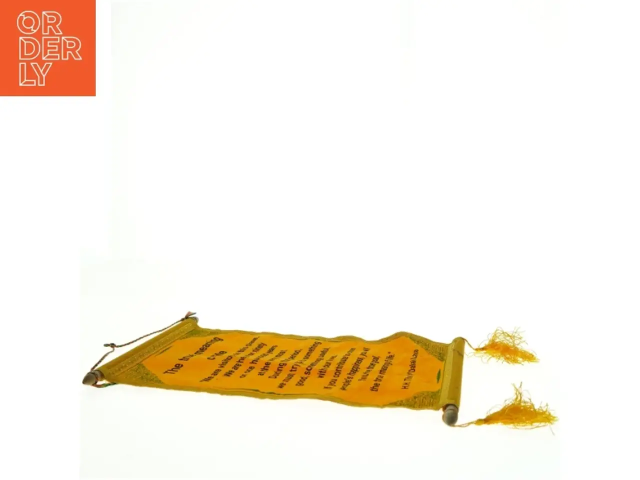Billede 3 - Dekorativ Vægbanner med Citat (str. 36 x 21 cm)