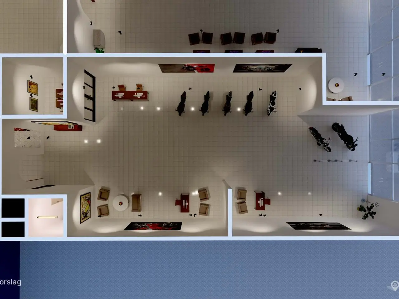 Billede 13 - Showroom/detail på trafikeret Roskildevej