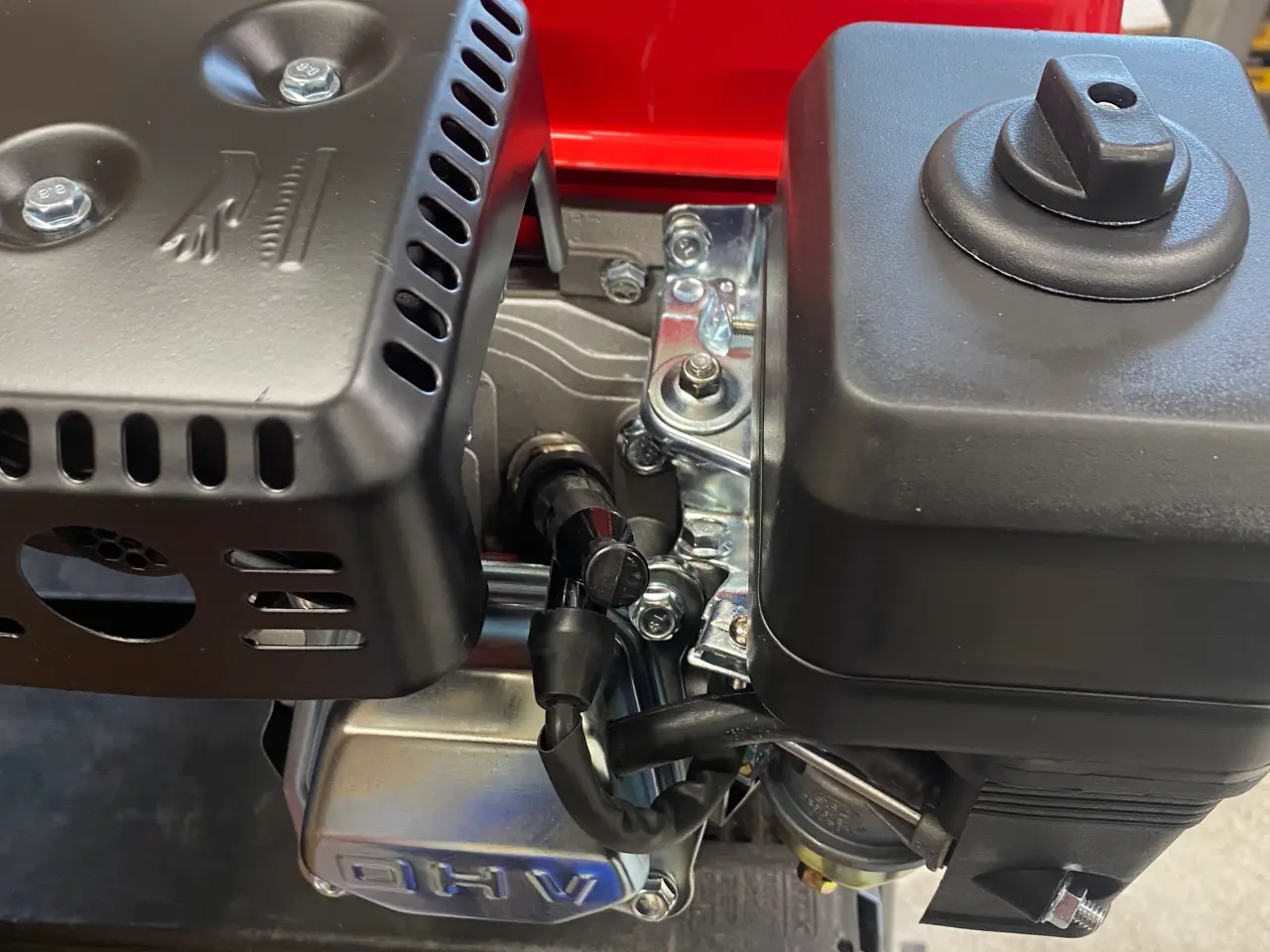 Billede 4 - Motor 7.5 hk benzin ny med vandret Aksel 20 mm